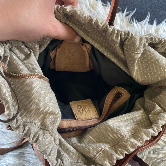 MAJO brown Italian leather purse - Picture 5 of 10